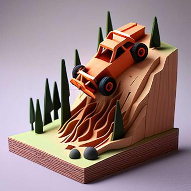 3D модель Гра Hill Climb Racing 2 (STL)